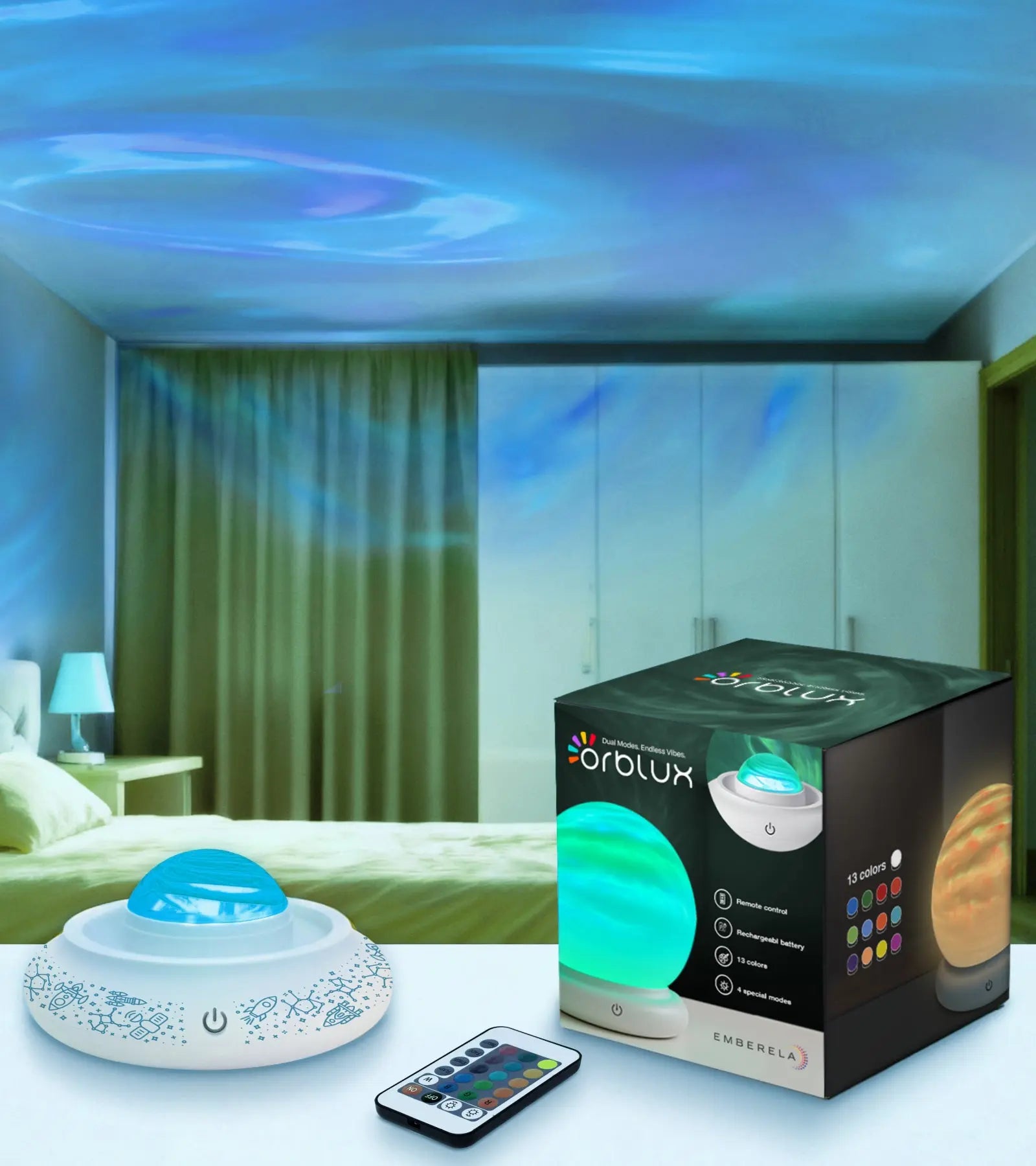 ORBLUX Aurora Projection Light System