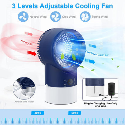 Portable Mini Air Conditioner Fan