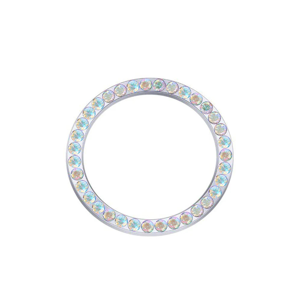 Crystal Car Engine Ignition Onekey Start Stop Push Button Switch Protective Cover Bling Girl Car Interior Decor Auto Accessories