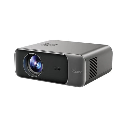 Yaber T1 Pro Mini Projector with Wifi 6 and Bluetooth 5.2, Native 1080P Outdoor Movie Projector, Auto 6D Keystone & 50% Zoom, Home Theater Projector, Video Projector for Phone/Tv Stick/Pcv Audio Remote